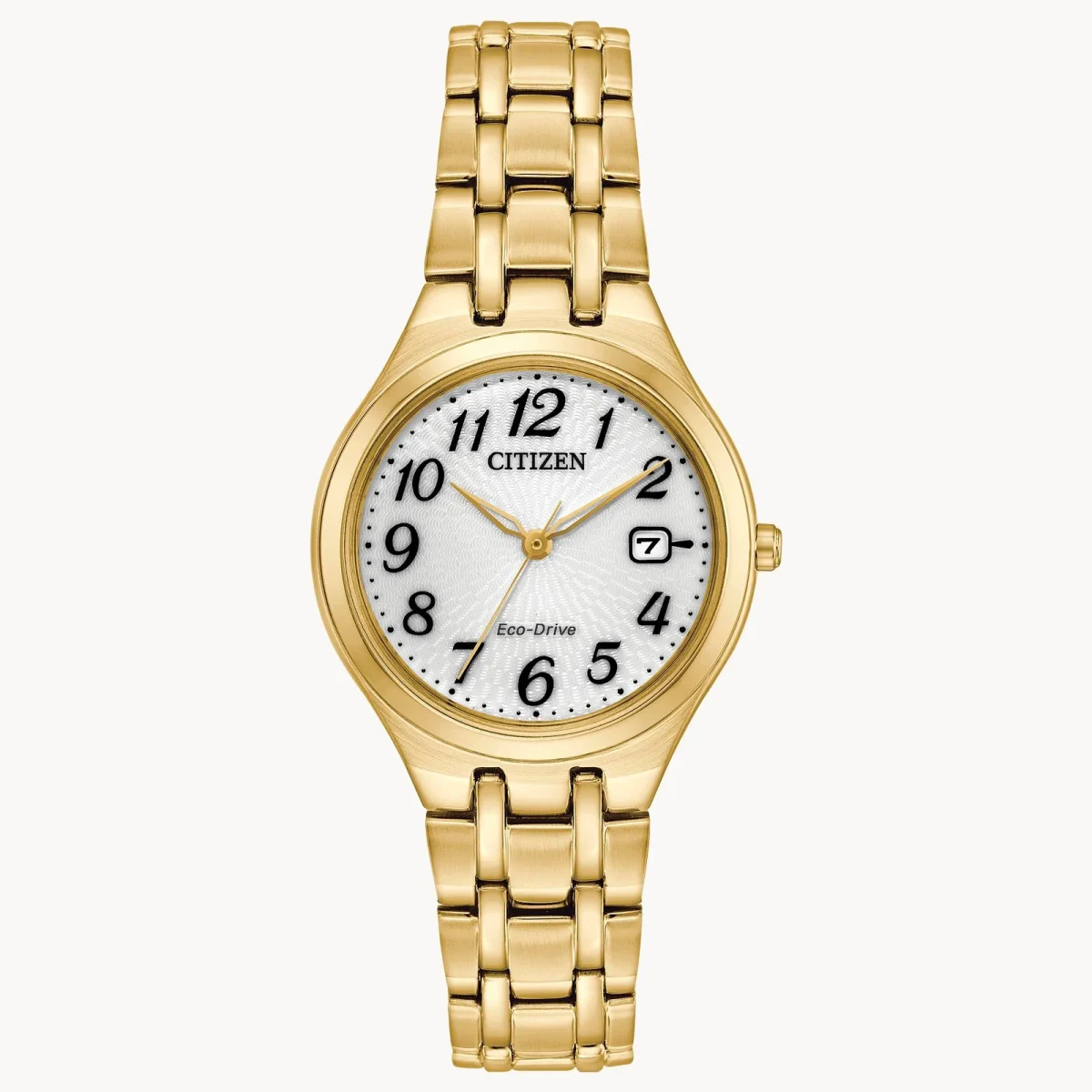 Citizen Eco-Drive Ladies Gold Tone Dress Watch - EW2482-53A