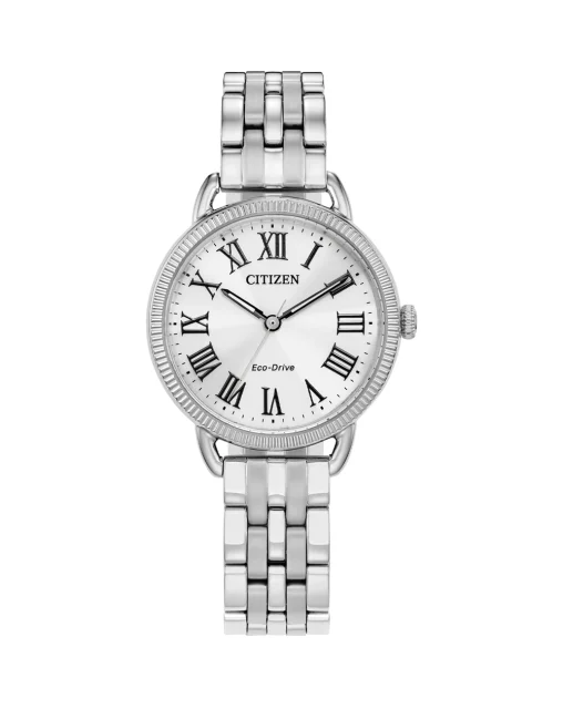 Citizen Eco-Drive Ladies Stainless Steel Dress Watch - EM1050-56A