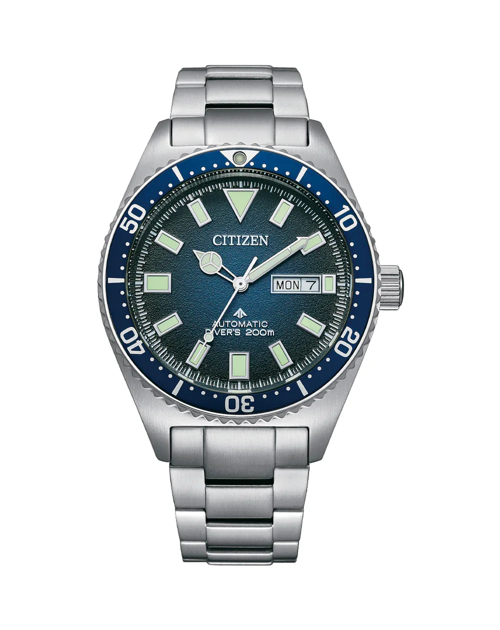 Citizen Eco-Drive Promaster Marine Men's Automatic Stainless Steel Watch - NY0129-58L