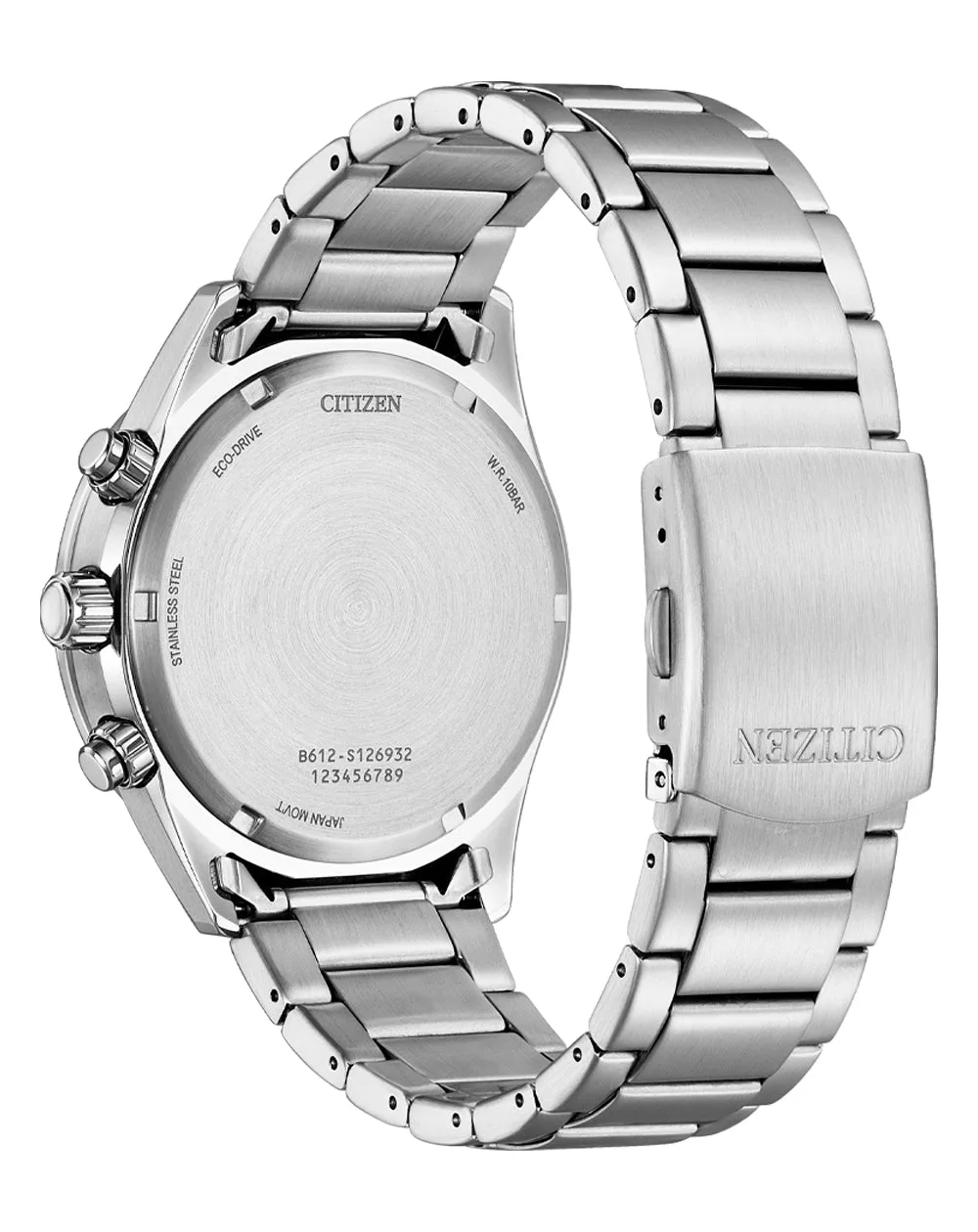Citizen Limited Edition Gents Eco-Drive 100M Stainless Steel Chronograph Watch - CA0770-72M