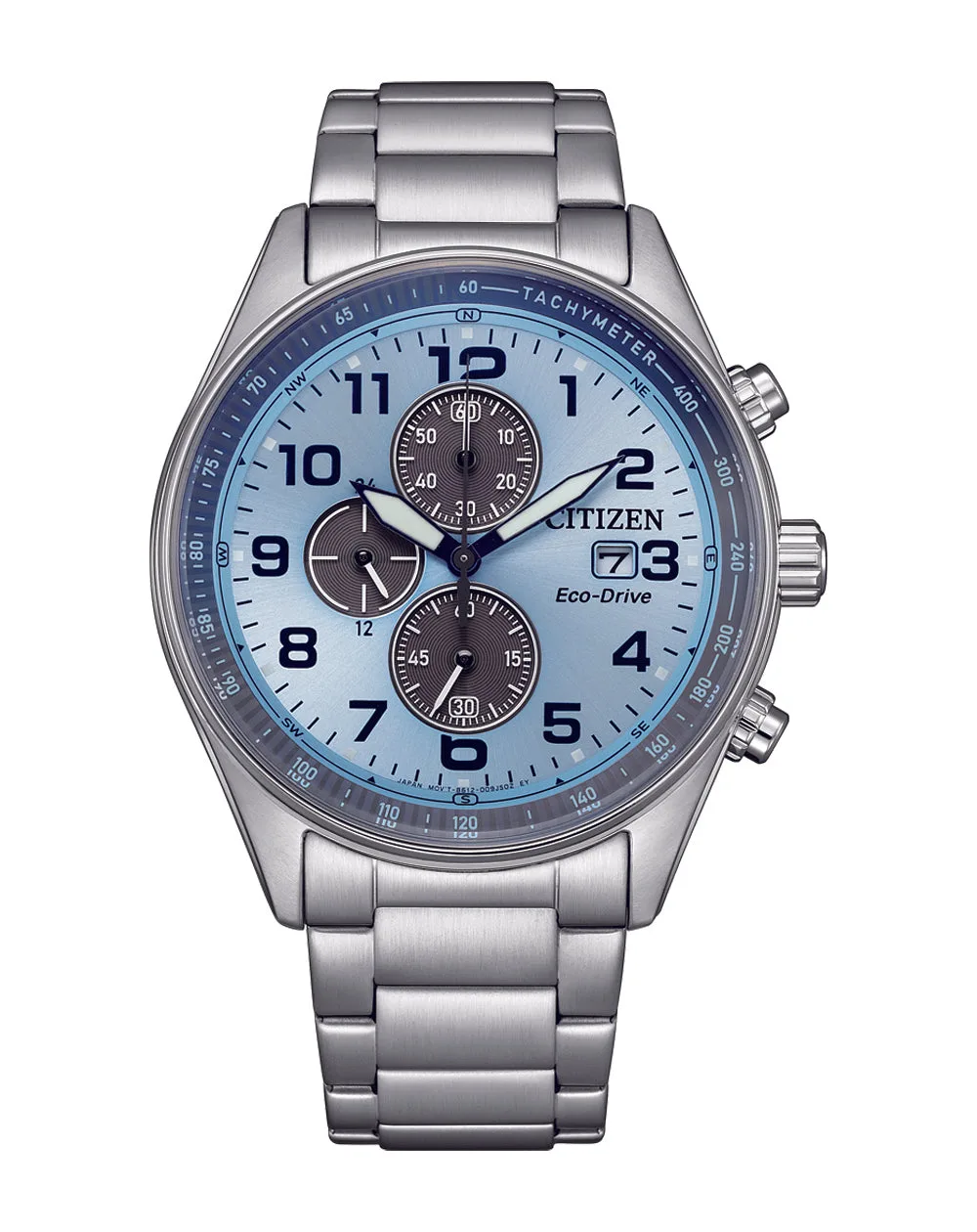 Citizen Limited Edition Gents Eco-Drive 100M Stainless Steel Chronograph Watch - CA0770-72M