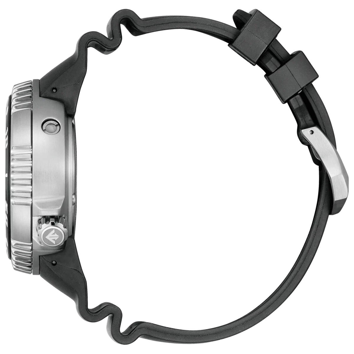 Citizen Promaster Eco-Drive Professional Diver's WR300 Black Dial, Stainless Steel Case, Black Rubber Strap - BN1024-01E