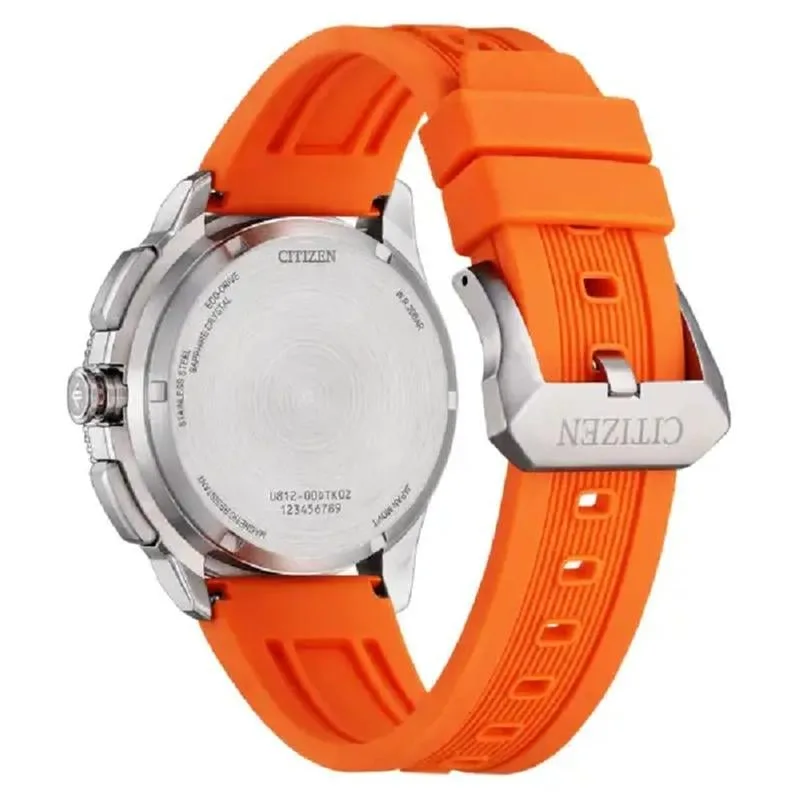 Citizen Promaster Marine Wave Tracker JV3000-13E Eco-Drive Dive Watch – Black Dial | 200M Water Resistant