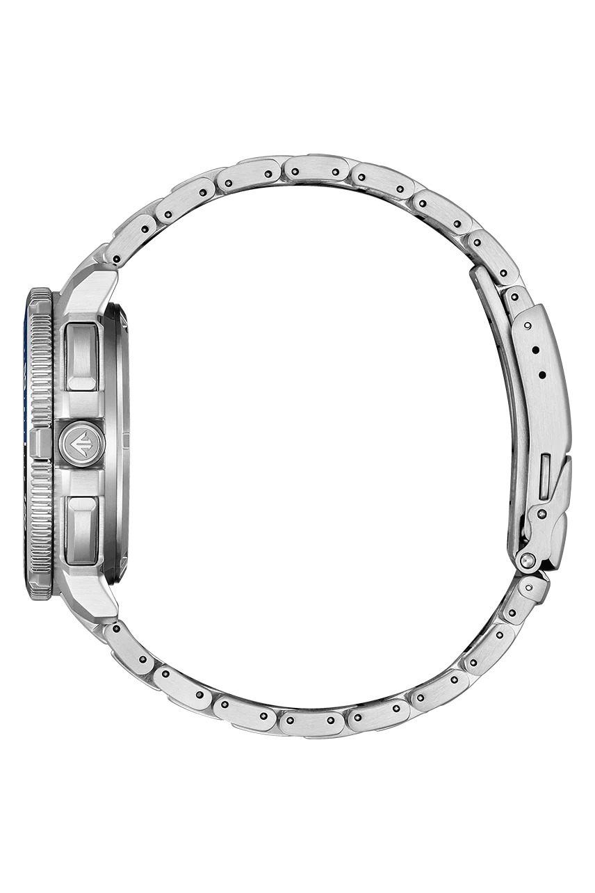 Citizen Promaster Marine WaveTracker Eco-Drive Blue Dial Stainless Steel Men's Watch JV3006-50L