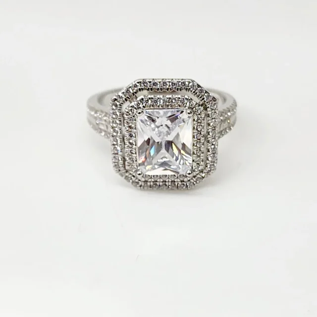 Silver Ladies Dress Rings