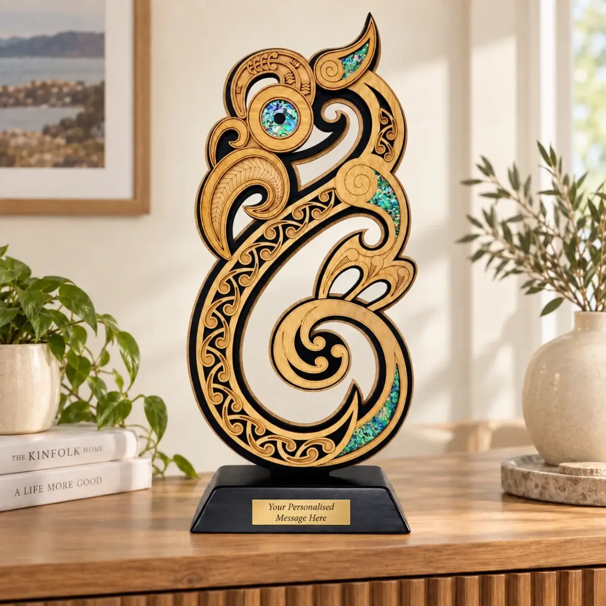 Extra Large 590mm Standing Wooden Mania