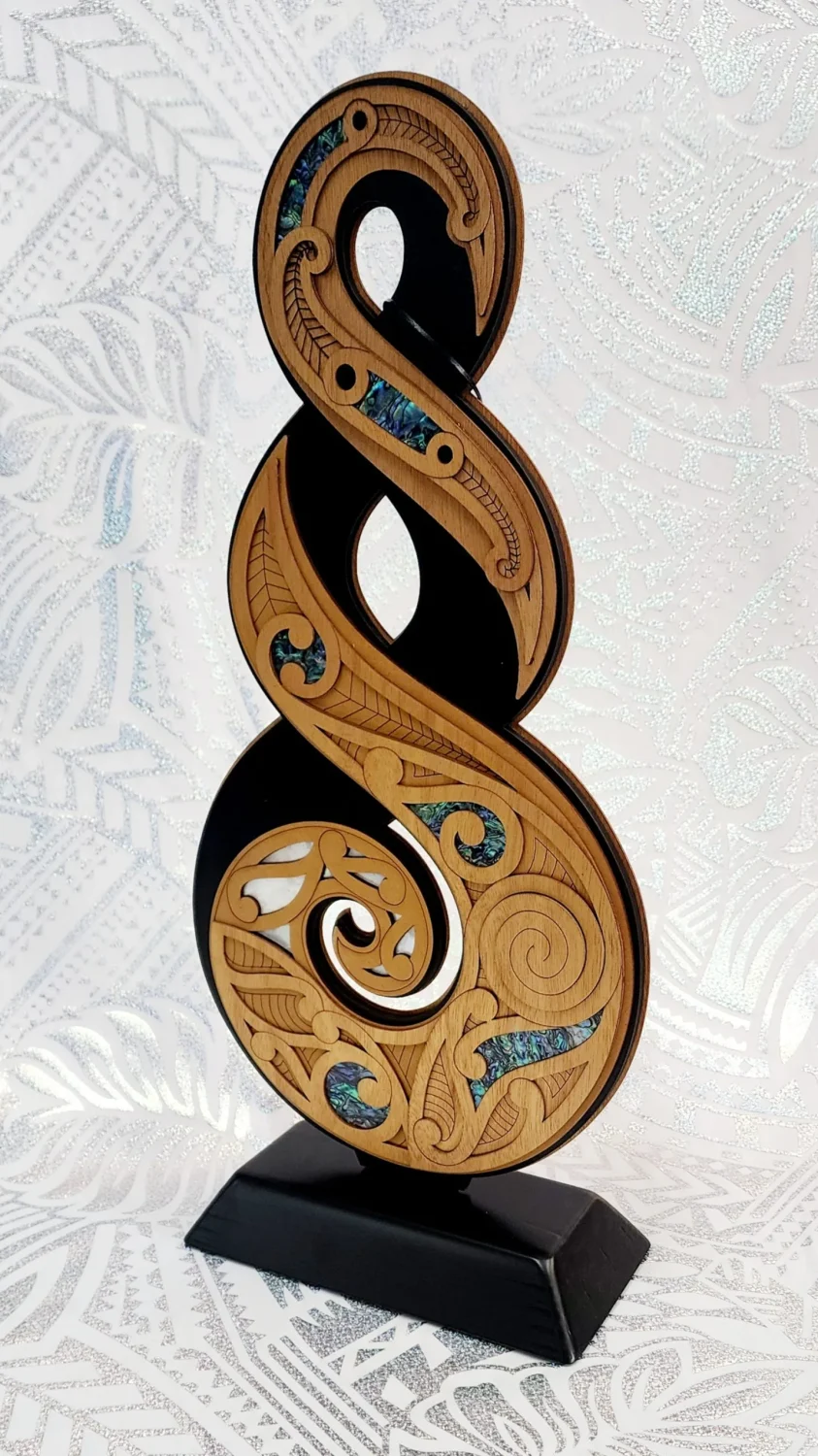 Extra Large 590mm Standing Wooden Twist