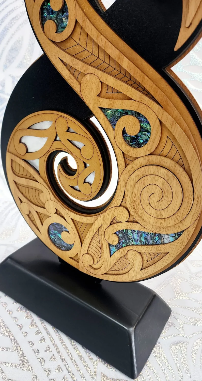 Extra Large 590mm Standing Wooden Twist