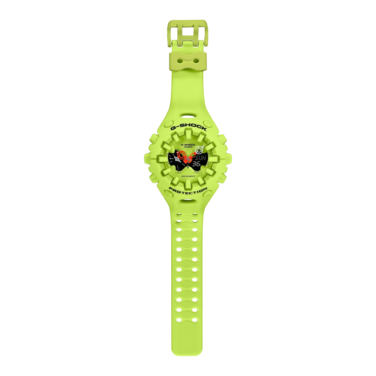 G-Shock Big Case Duel Time Green Case & Band 200m WR - GAV01-9A