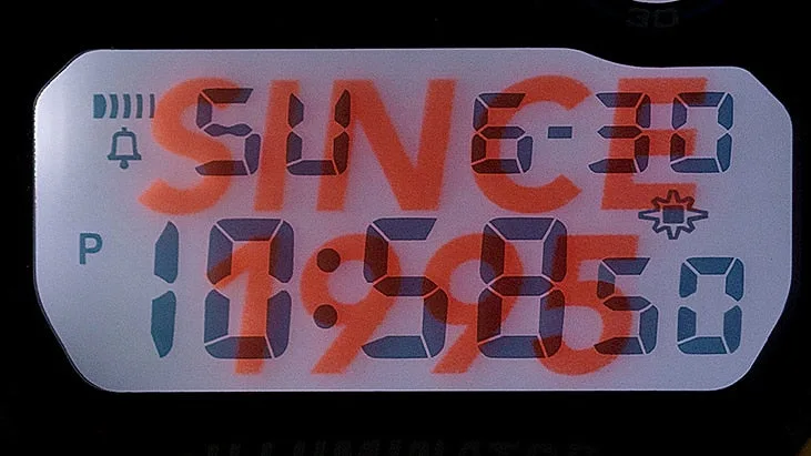 G-Shock Digital 6900 Series 30 Year Anniversary Red Case & Band, 200M WR - DW6900TR-4D