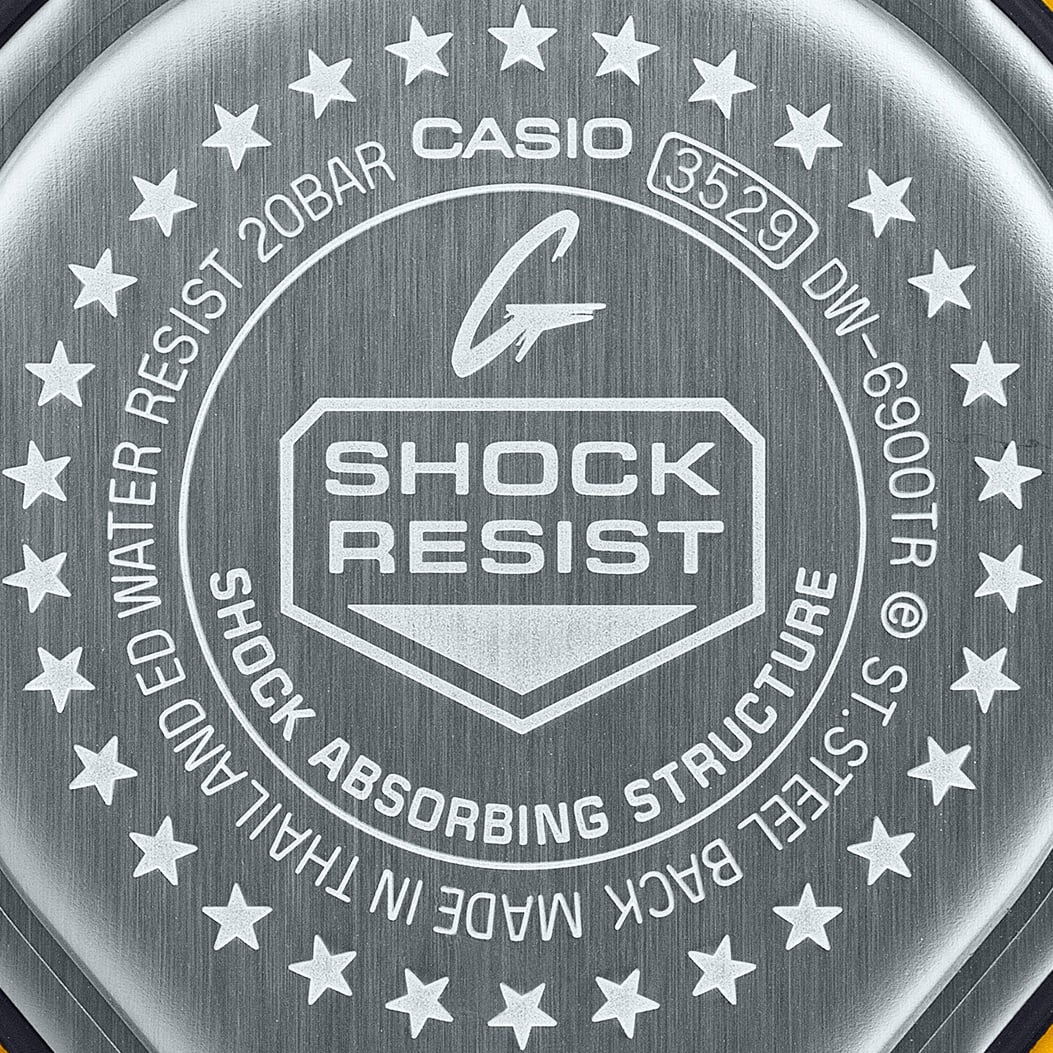 G-Shock Digital 6900 Series 30 Year Anniversary Red Case & Band, 200M WR - DW6900TR-4D