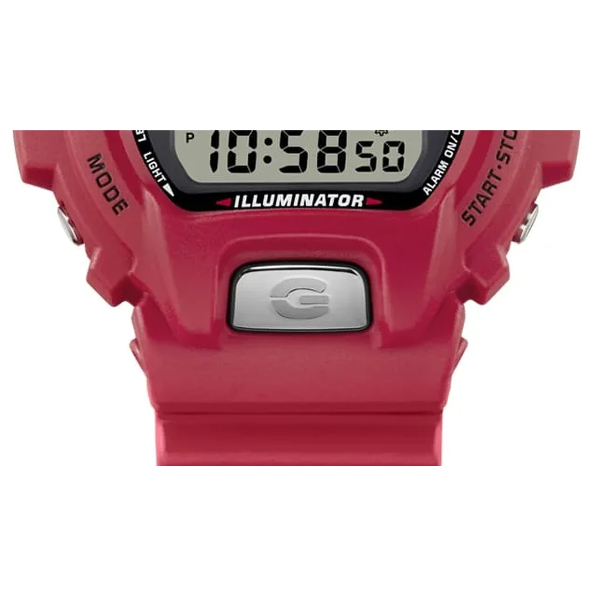 G-Shock Digital 6900 Series 30 Year Anniversary Red Case & Band, 200M WR - DW6900TR-4D