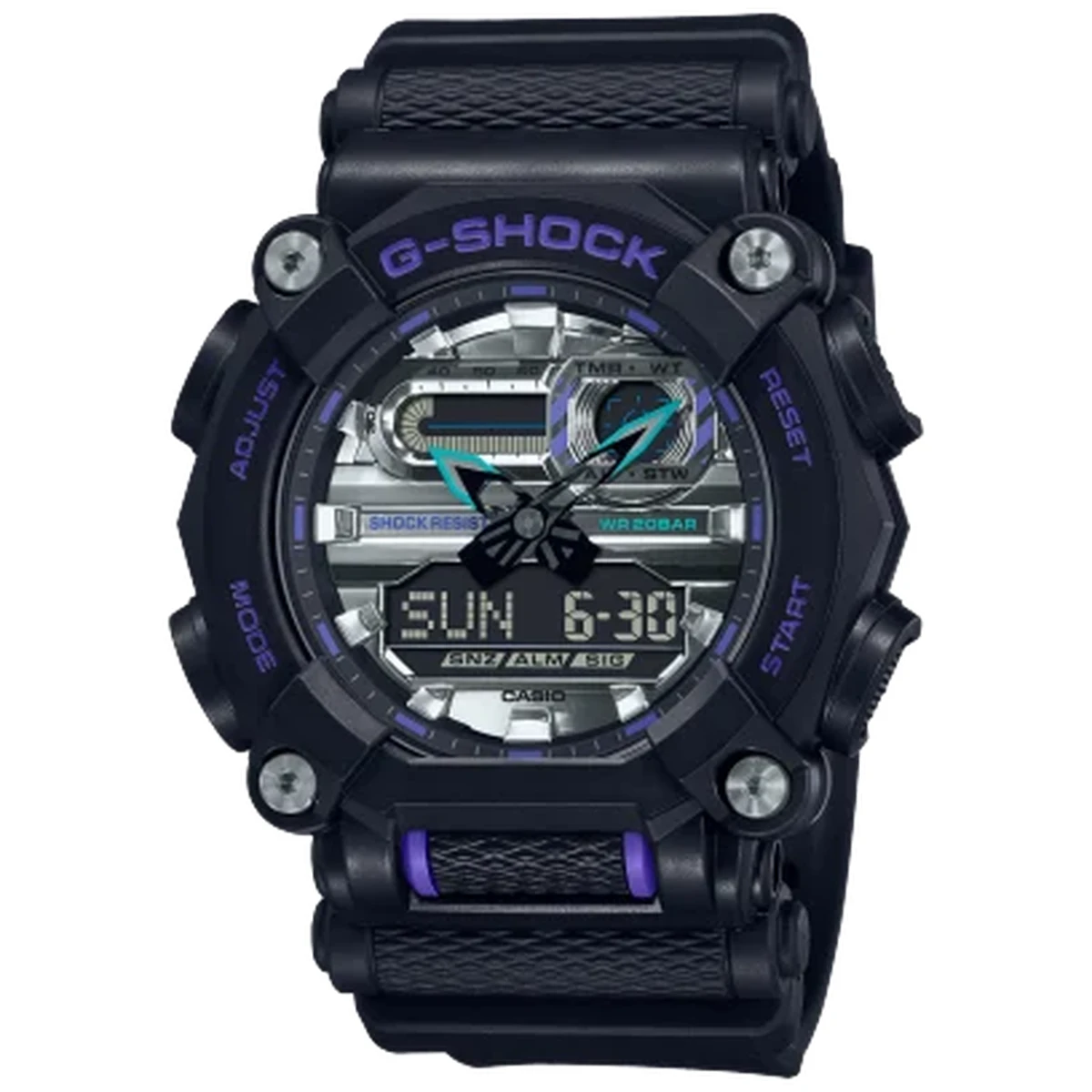 G-Shock Dual Time Garish Series 200M WR - GA-900AS-1A