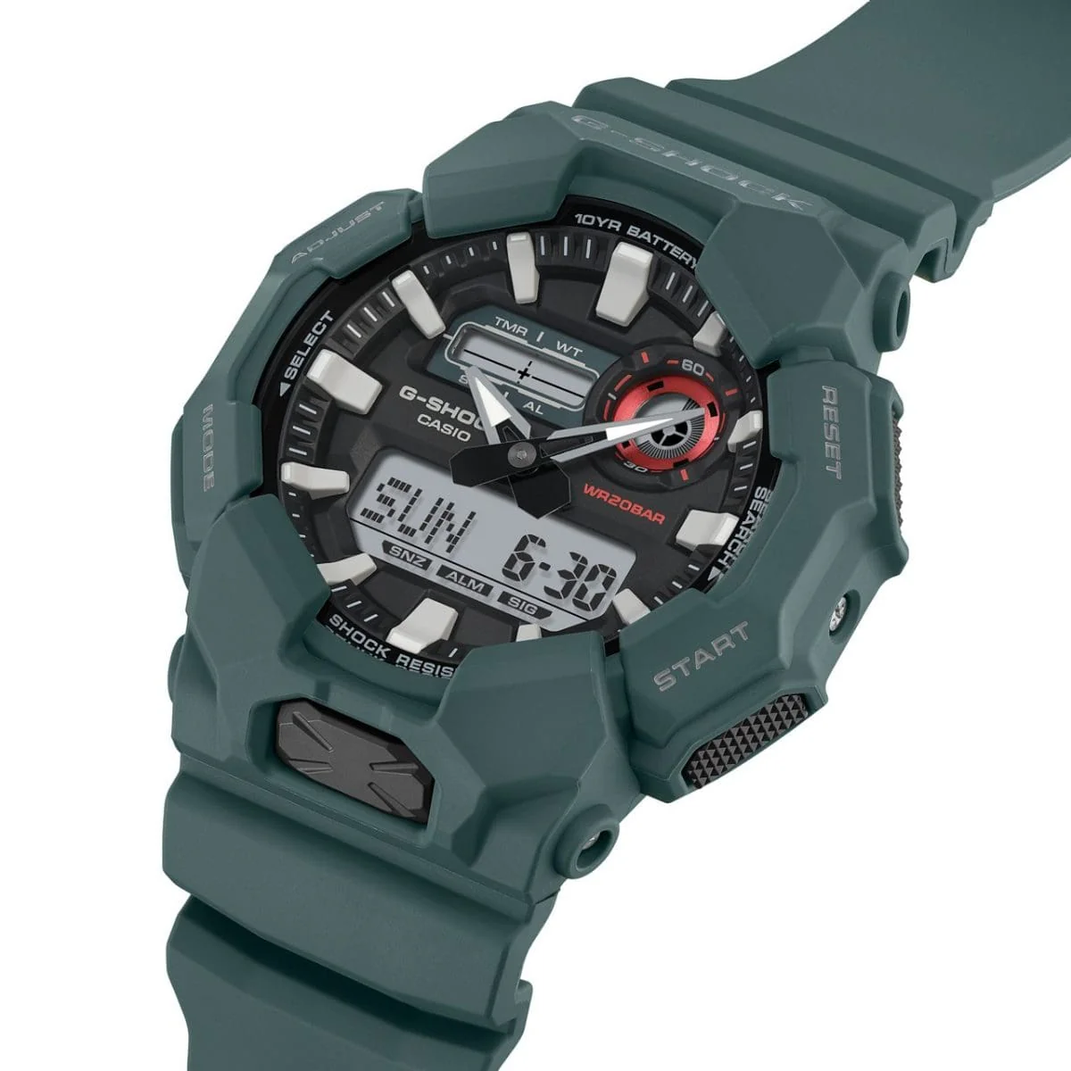 G-Shock Duel Rugged 200M WR 10YR Battery Watch - GA010-2A