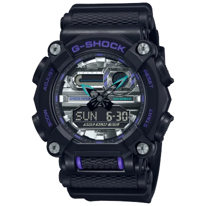 G-Shock Duel Time Garish Series 200M WR - GA-900AS-1A