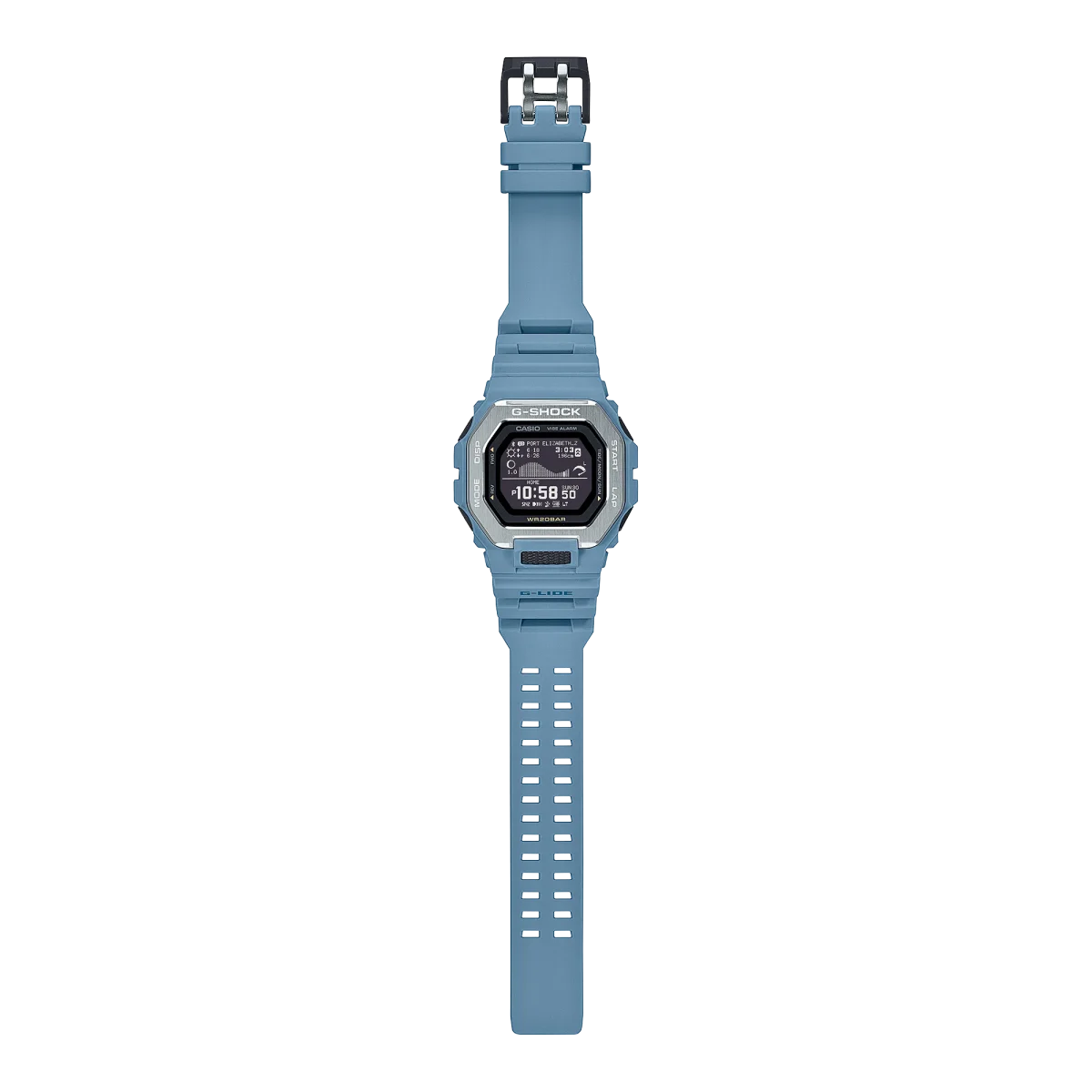 G-Shock G-Lide 200M WR Tide & Moon Graph Bluetooth Connection Watch - GBX100-2A
