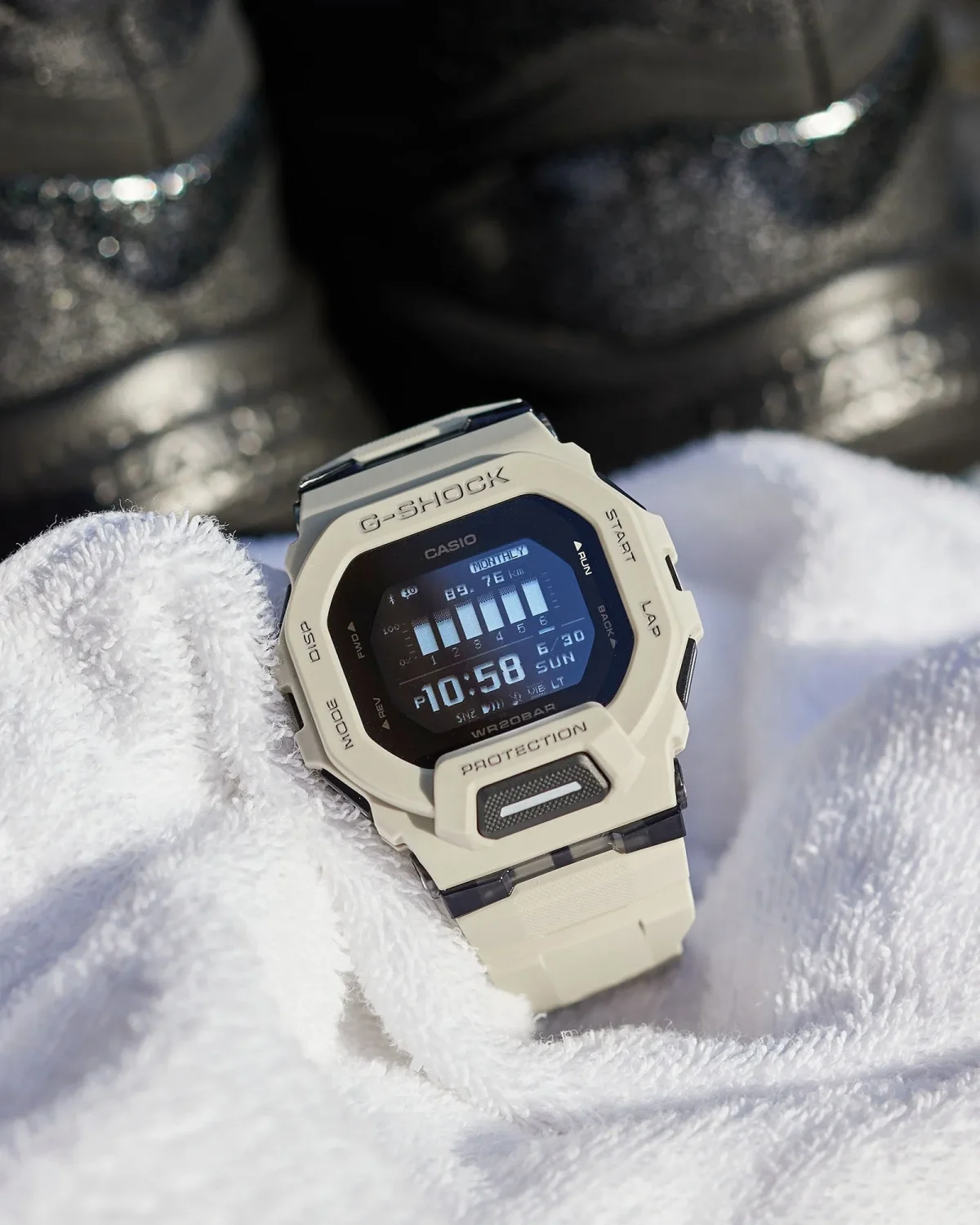 G-Shock G-Squard Series Bluetooth Distrance Data 200M WR Watch - GBD200UU-9D