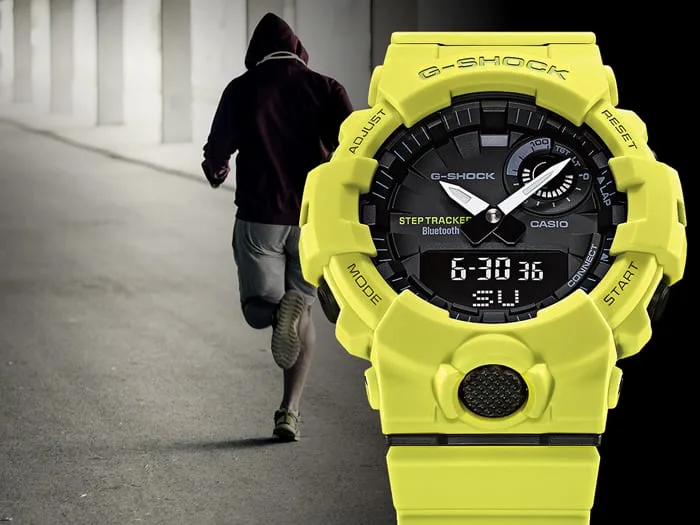 G-Shock G-Squard Series Bluetooth Step Tracker 200M WR - GBA-800-9A