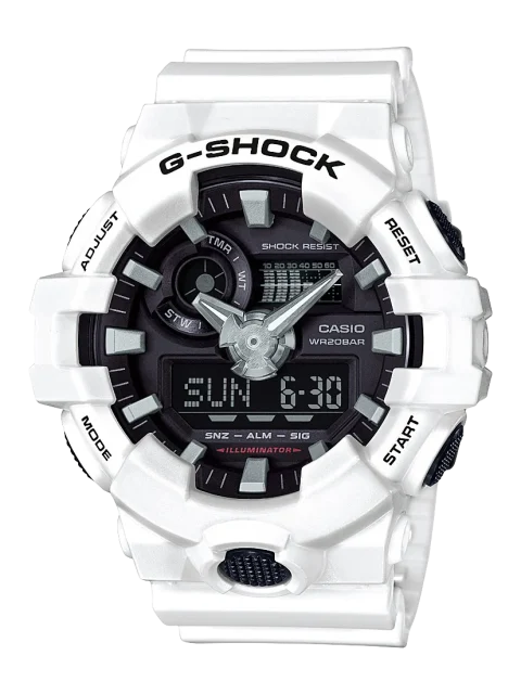 G-Shock GA-700-7A White Analog Digital Men's Watch