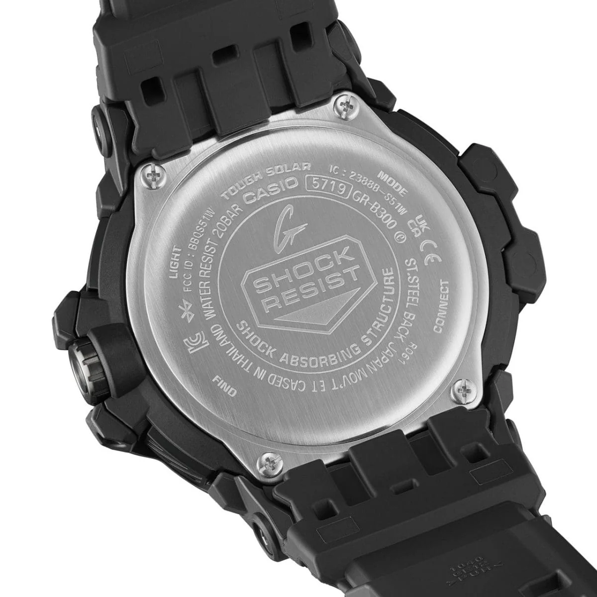 G-Shock Master of G Gravity Master Solar Powered Bluetooth 200M WR Watch - GRB300EC-1A