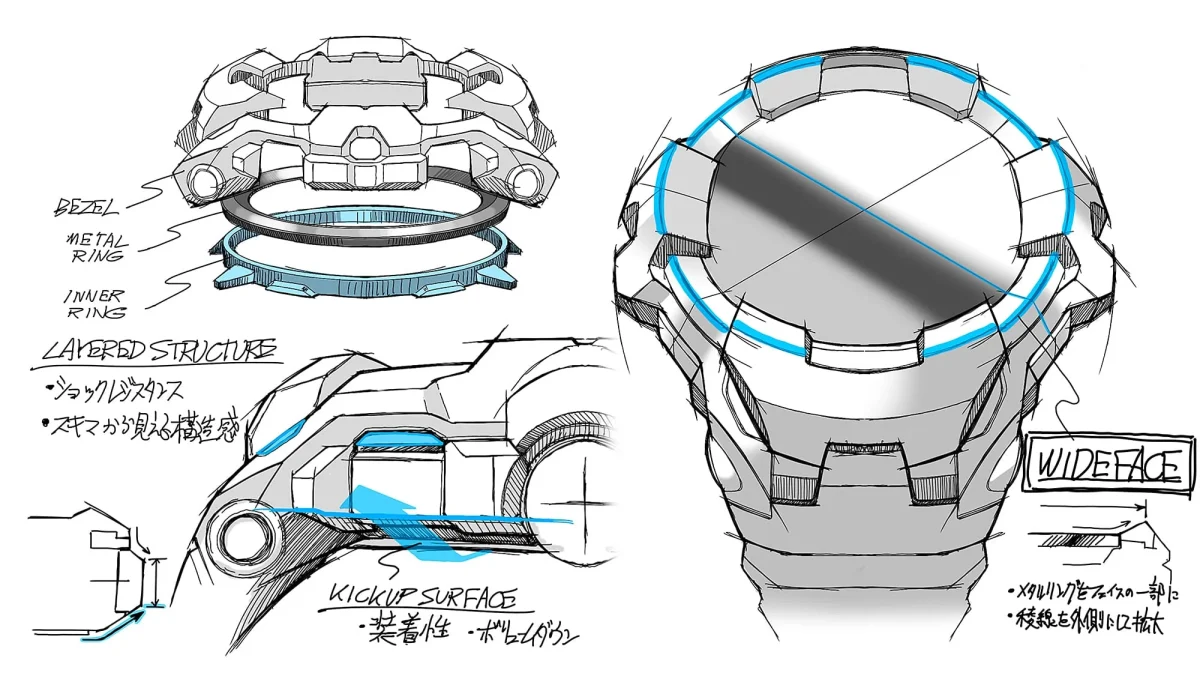 G-Shock Master of G Gravity Master Solar Powered Bluetooth 200M WR Watch - GRB300-8A2