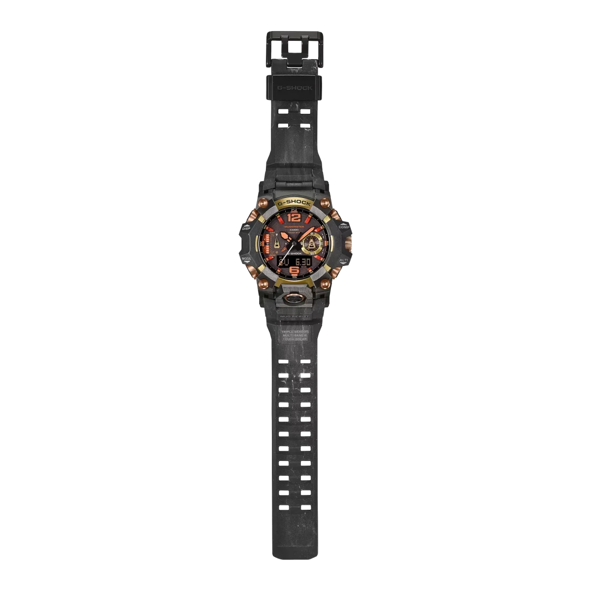 G-Shock Master of G Mudmaster GWG-B1000MG-1A9 Magma Gold Limited Edition Solar Bluetooth Men's Watch