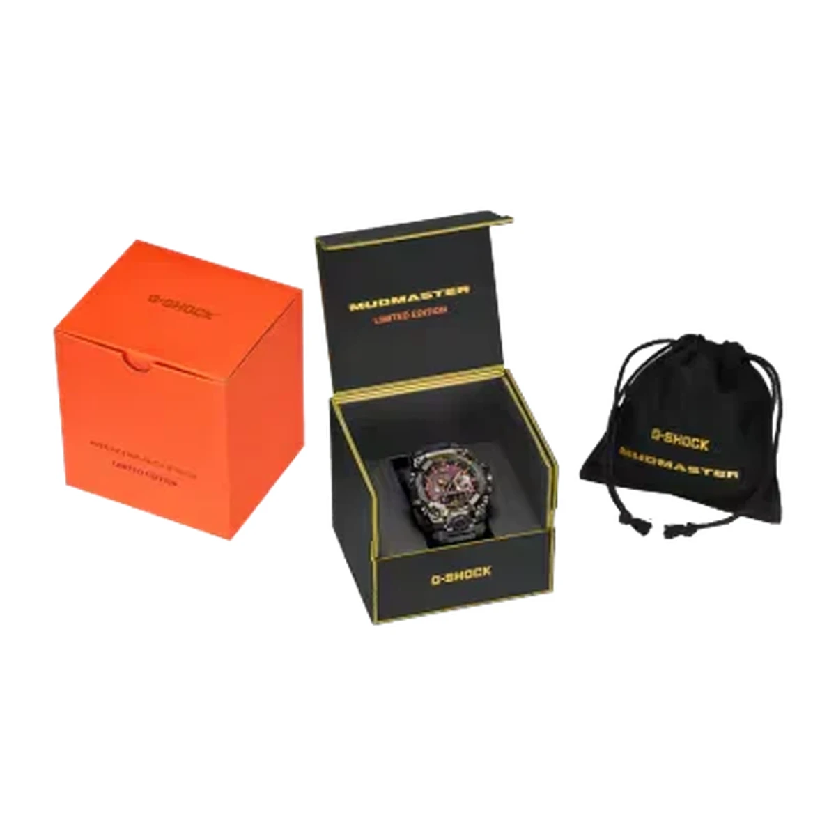 G-Shock Master of G Mudmaster GWG-B1000MG-1A9 Magma Gold Limited Edition Solar Bluetooth Men's Watch