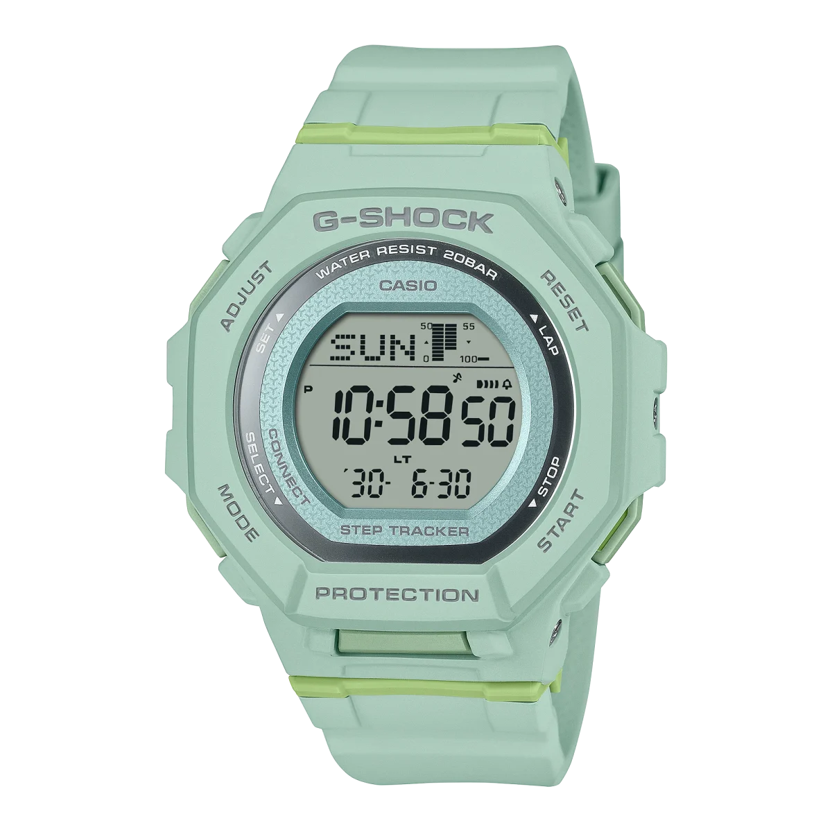 G-Shock Womens Series G-Squad Bluetooth Connectivity Step Tracker 200M WR - GMDB300-3DR