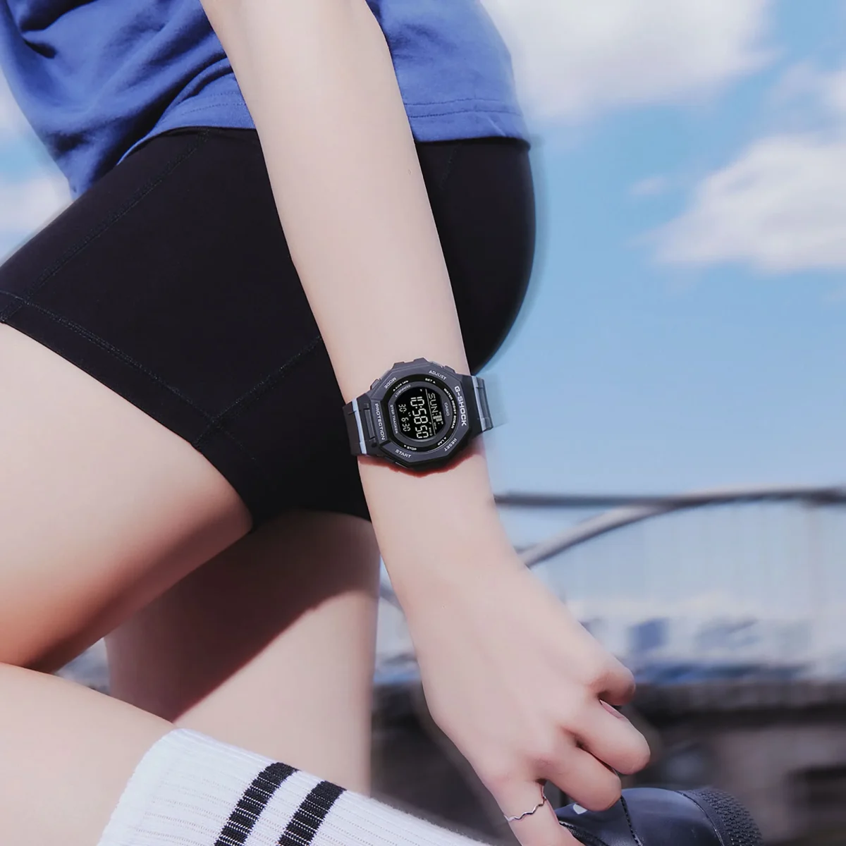 G-Shock Womens Series G-Squad Bluetooth Connectivity Step Tracker 200M WR - GMD-B300-1