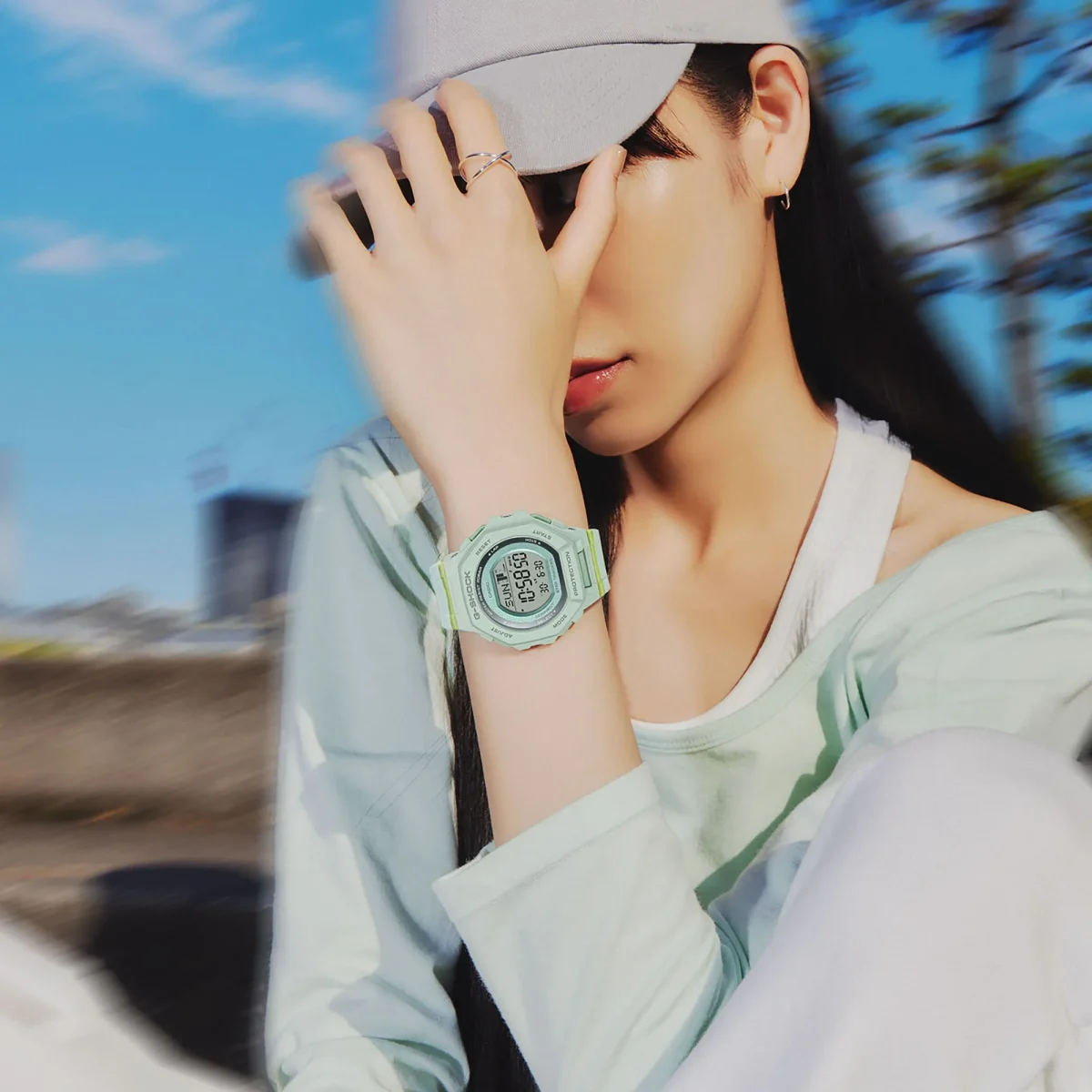 G-Shock Womens Series G-Squad Bluetooth Connectivity Step Tracker 200M WR - GMDB300-3DR