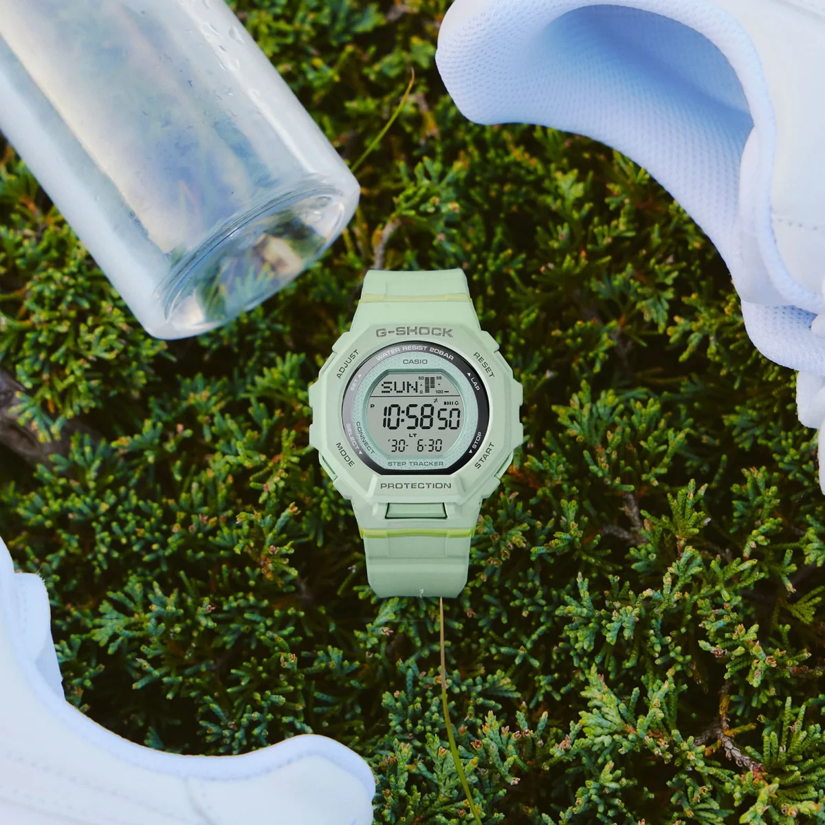 G-Shock Womens Series G-Squad Bluetooth Connectivity Step Tracker 200M WR - GMDB300-3DR