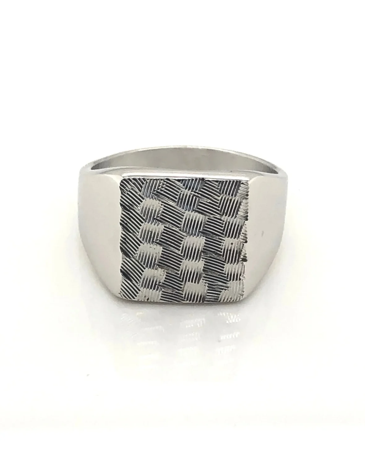 Gents Sterling Silver Ring 002