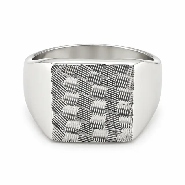 Gents Sterling Silver Ring 002