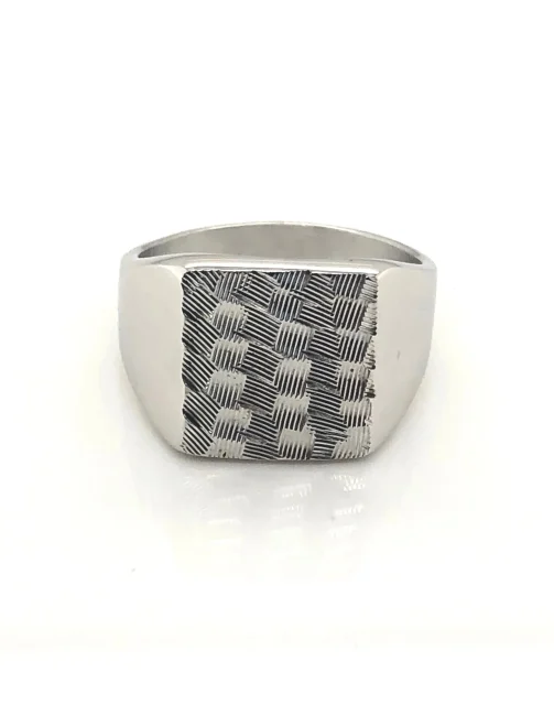 Gents Sterling Silver Ring 002
