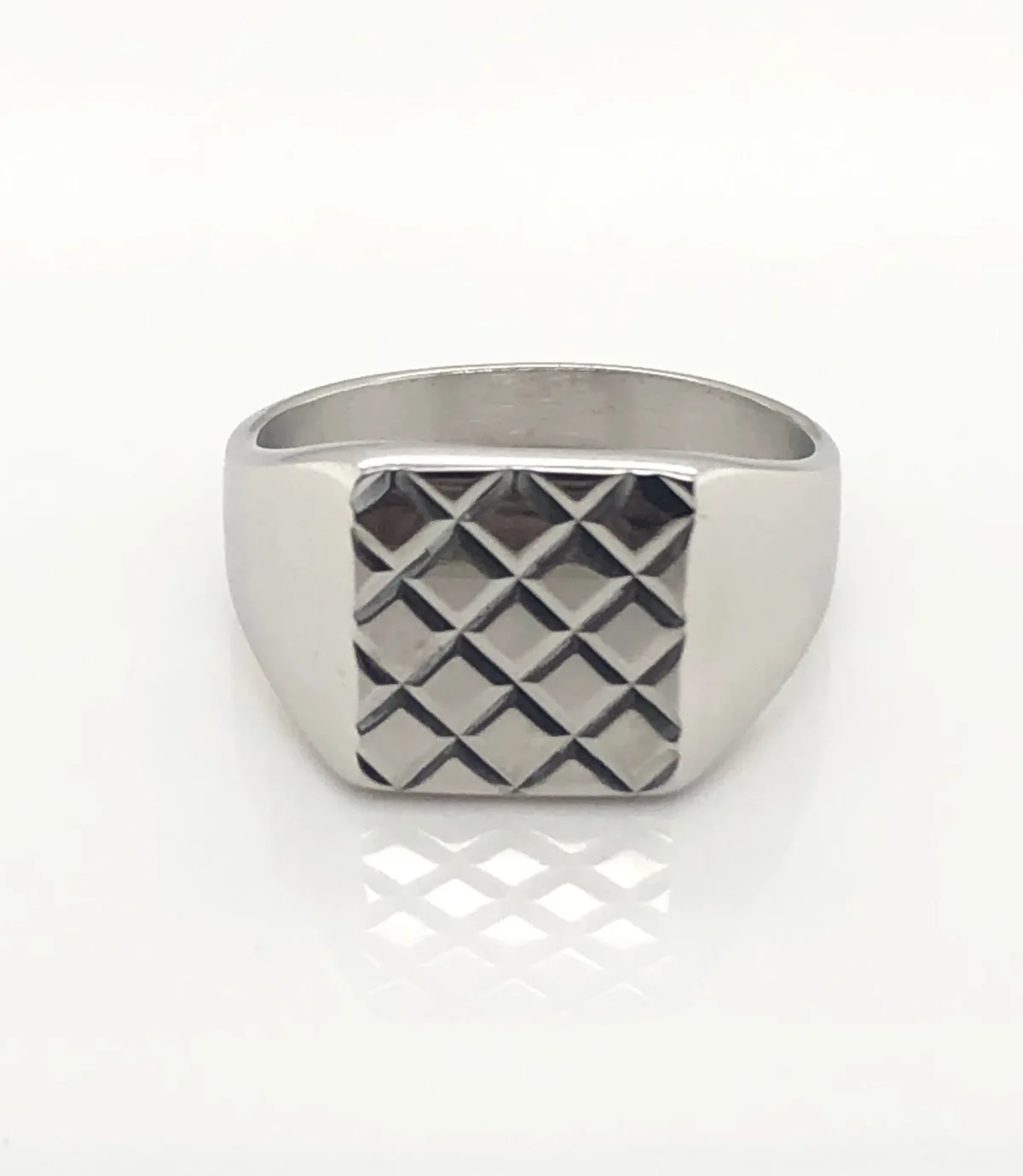 Gents Sterling Silver Ring 005