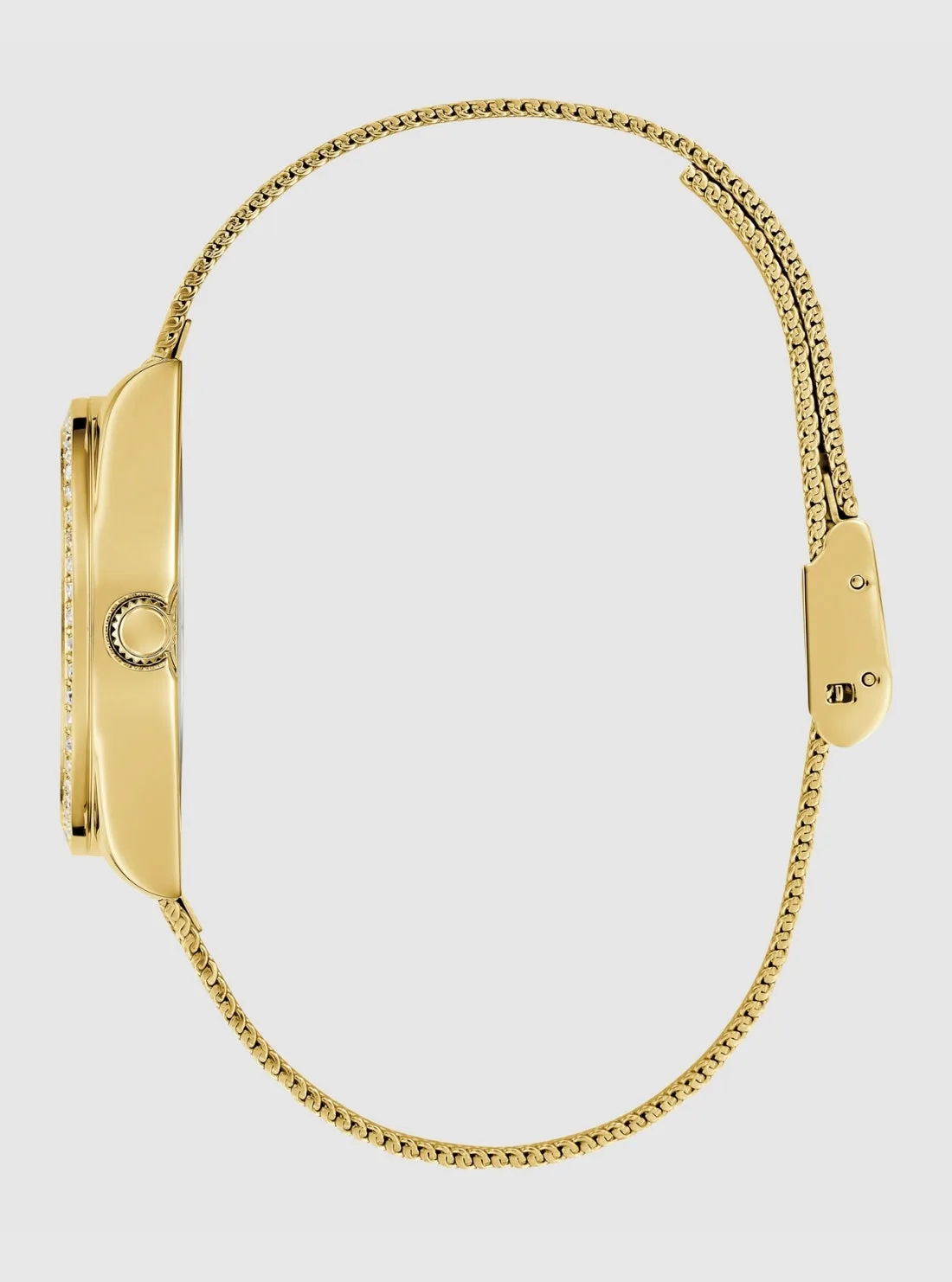 Gold Boa Mesh Watch - GW0748L2