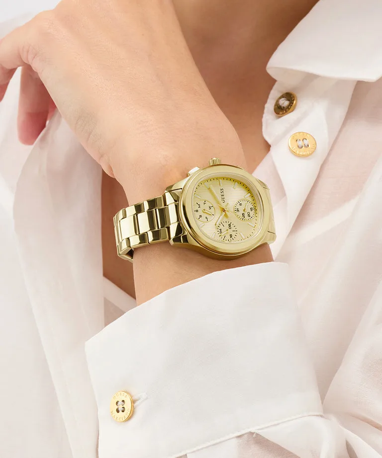 GUESS BIRDIE GW1031L2 Ladies Birdie Gold Tone Analog Watch