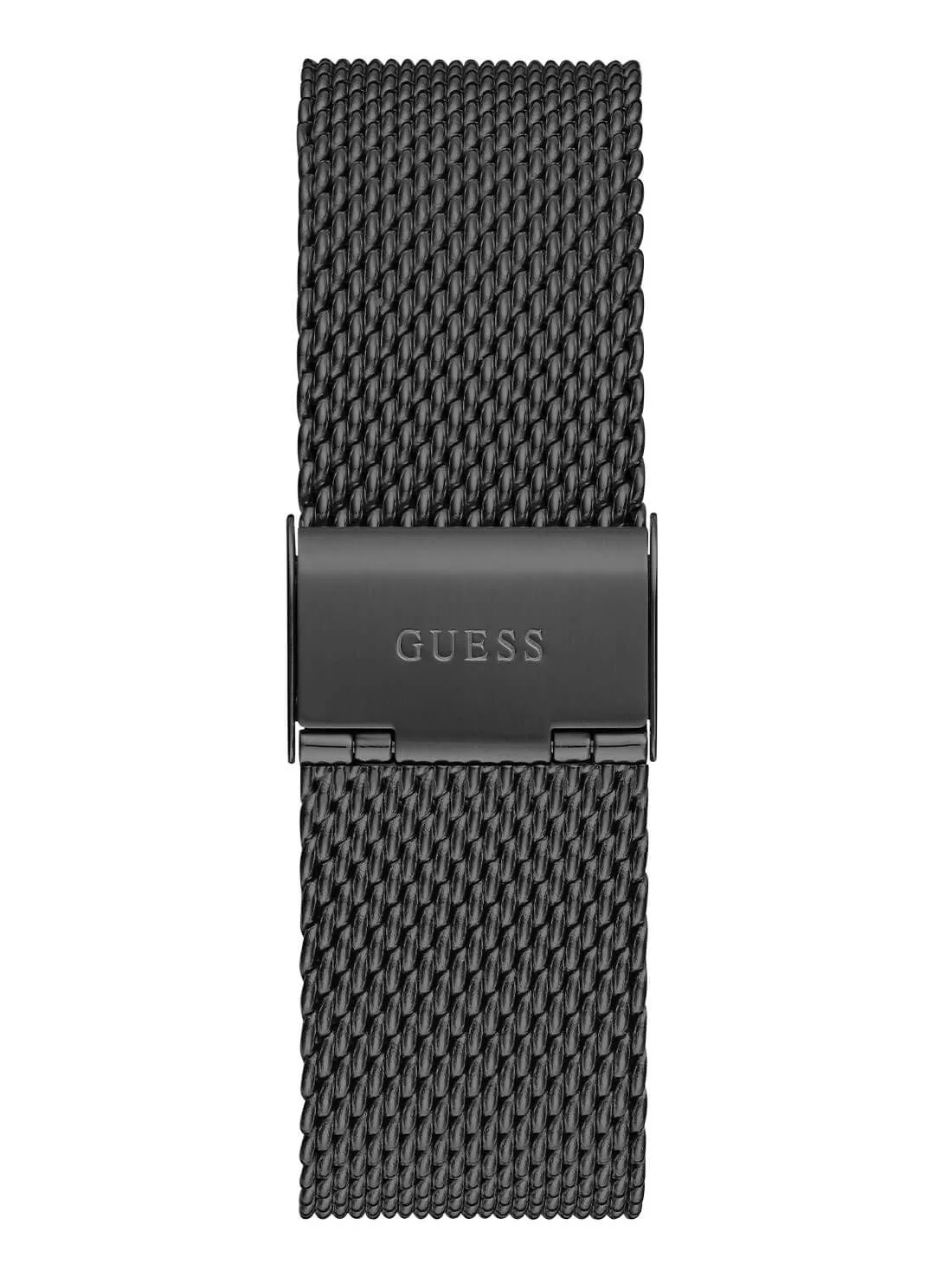 Guess Black Reputation Logo Mesh Watch - GW0710G3