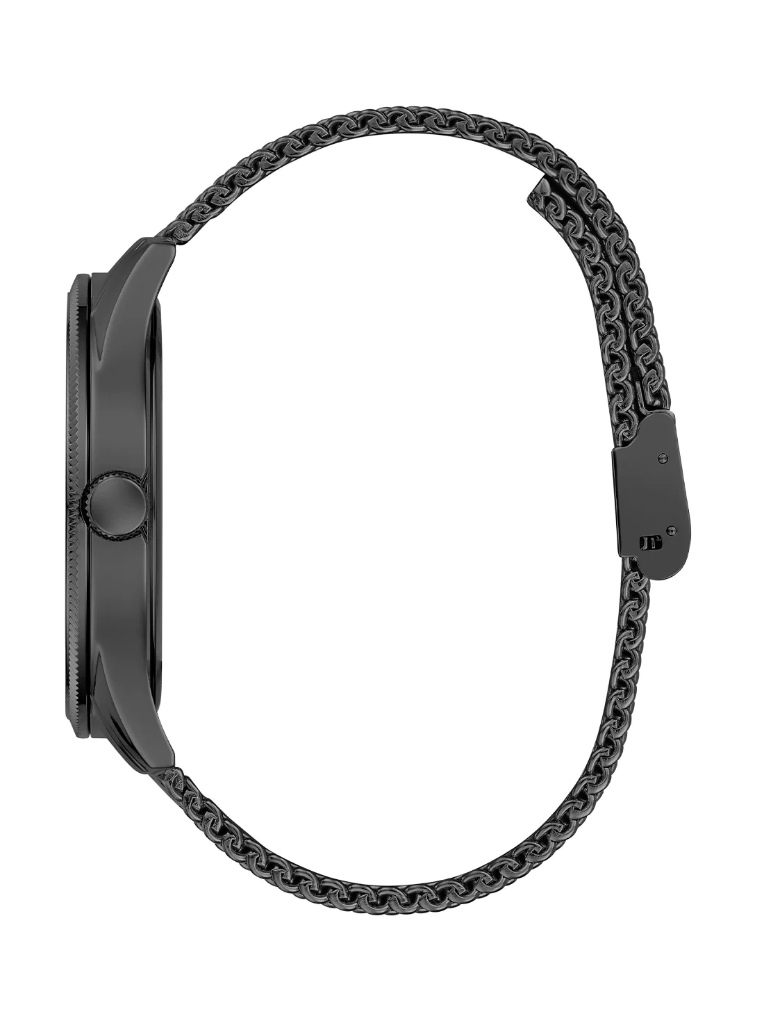 Guess Black Reputation Logo Mesh Watch - GW0710G3