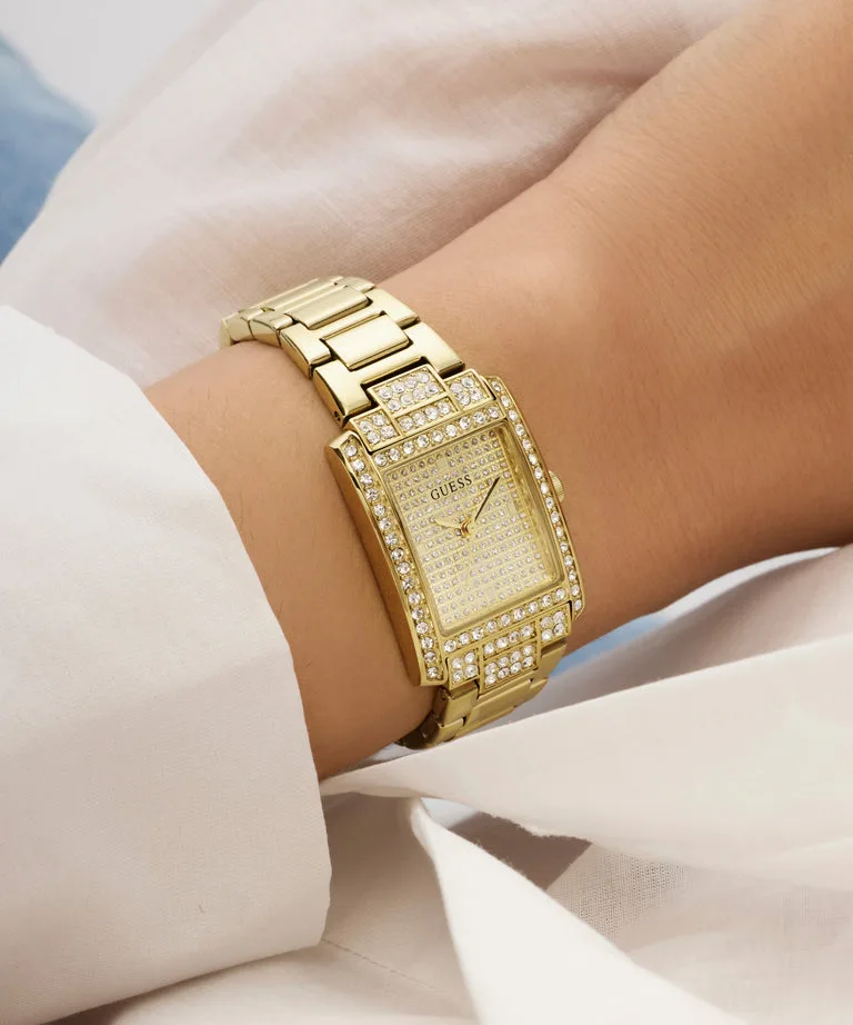 GUESS Bonnet GW0995L2 Ladies Gold Tone Analog Watch