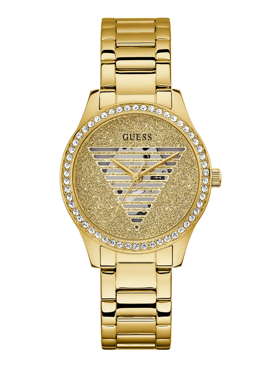 Guess Champagne Lady Idol Glitz Watch - GW0605L2