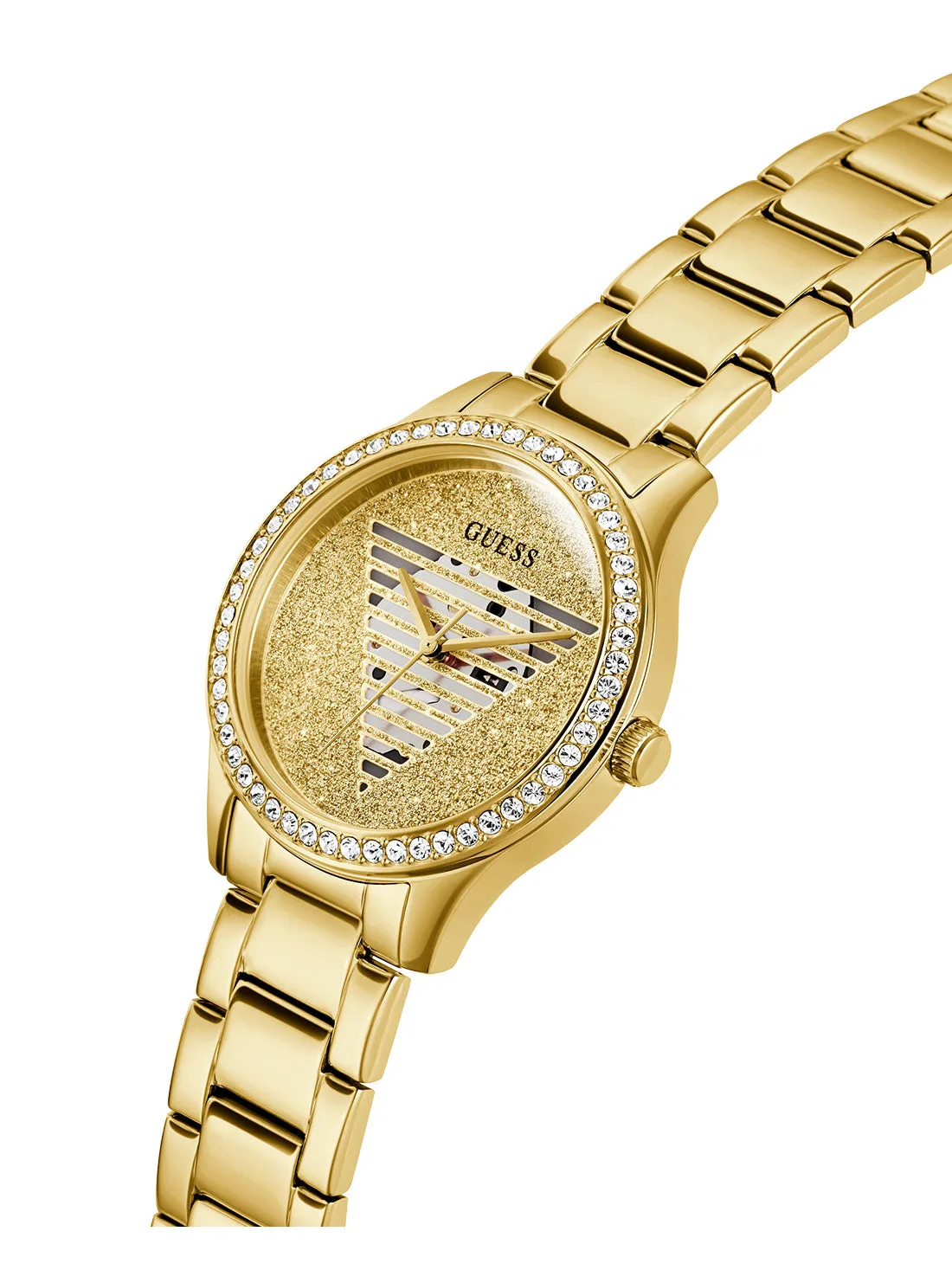 Guess Champagne Lady Idol Glitz Watch - GW0605L2