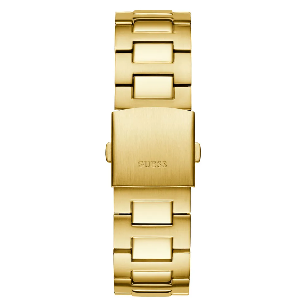 GUESS Dashboard Men's Gold Tone Multifunction Watch GW0798G2