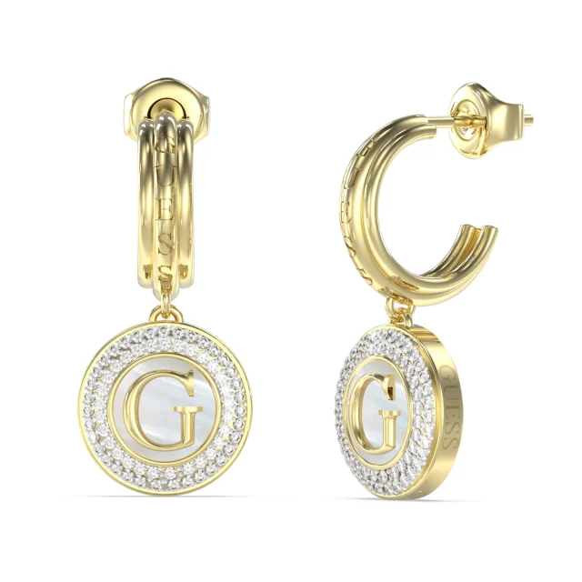 GUESS G Talisman Earrings Gold – JUBE06204JWYGT/U