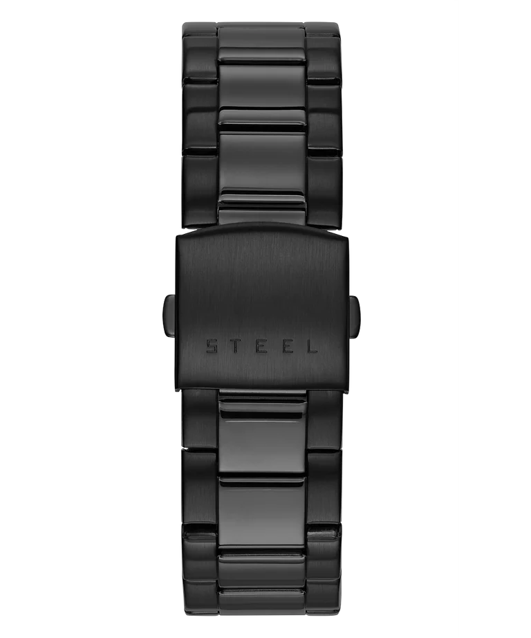 Guess Gents Atlas Black Dial, Case, Band Chronograph Watch - W0668G5