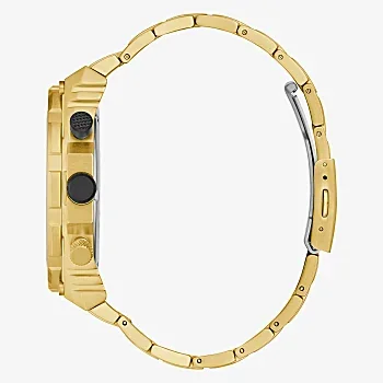 Guess Gents Exposure Gold Tone Case Gold Tone Stainless Steel Watch - GW0324G2