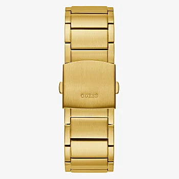 Guess Gents Exposure Gold Tone Case Gold Tone Stainless Steel Watch - GW0324G2