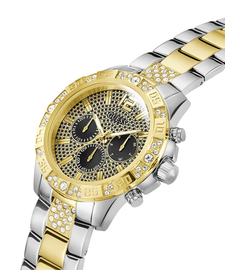 Guess Gents Majestic Crystal Set Multi-Function Watch - GW0796G3