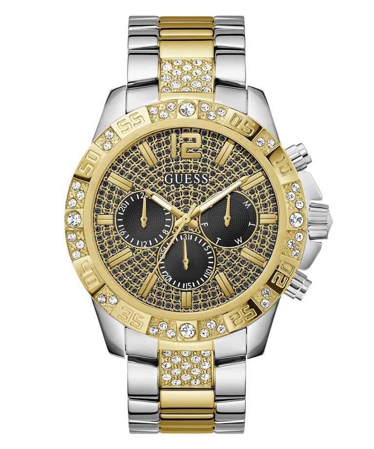 Guess Gents Majestic Crystal Set Multi-Function Watch - GW0796G3