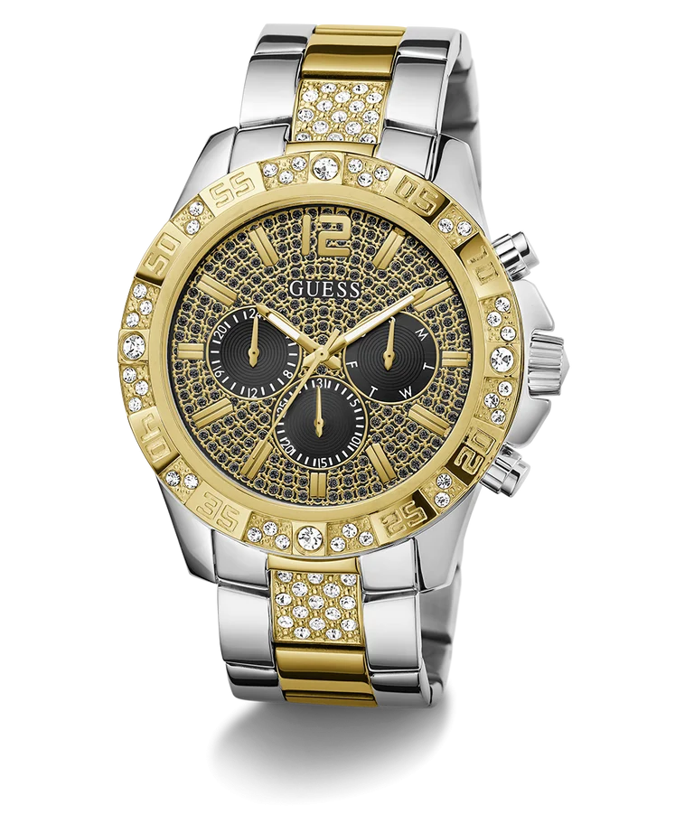 Guess Gents Majestic Crystal Set Multi-Function Watch - GW0796G3